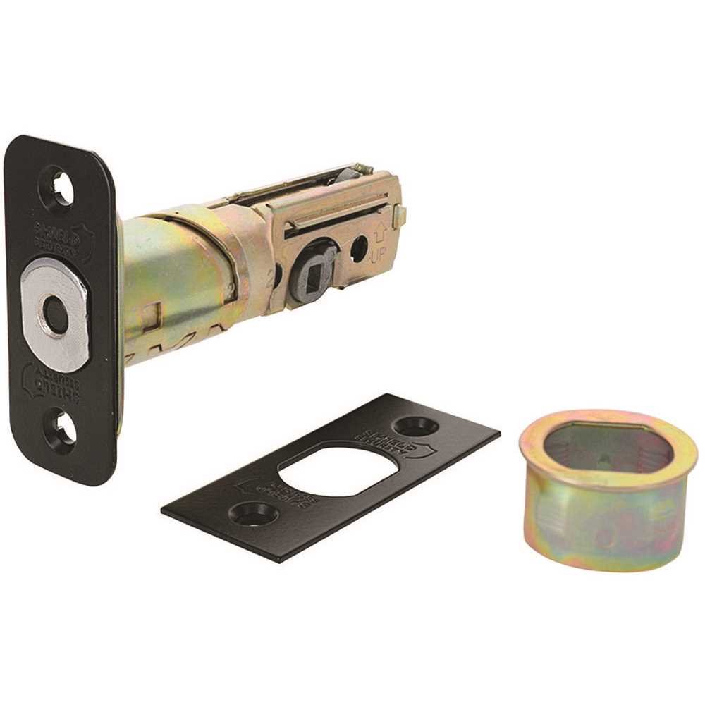 Shield Security KDLXK03-RXV2 6-Way Deadbolt Latch Matte Black