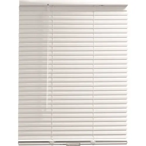 TruTouch 59x36" Cordless 1" Deluxe Vinyl Mini Blind White