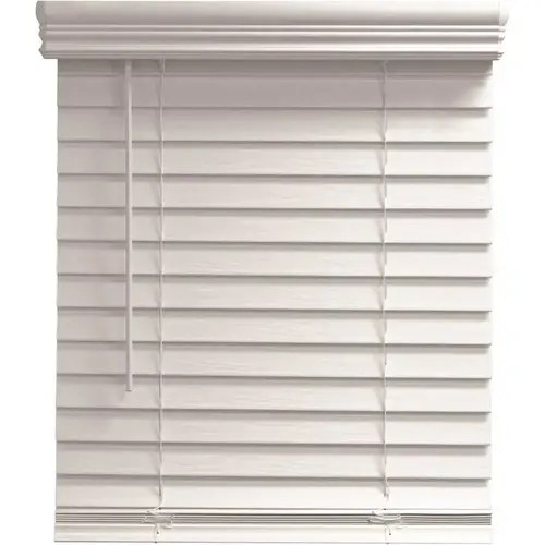 Champion 3019467102440-1 TruTouch 23x36" Cordless 2" Faux Wood Blind White