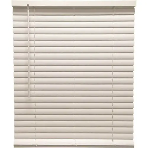 TruTouch 41x72" Cordless 2" Deluxe Vinyl Mini Blind White