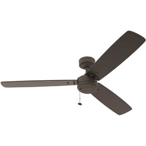 Seasons 32199 Spinner Ceiling Fan- 3 Blades- Black
