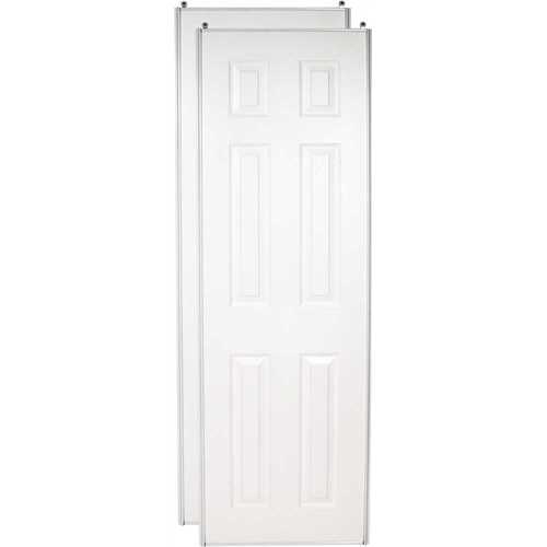 48" x 96" 6-Panel White Bypass Door