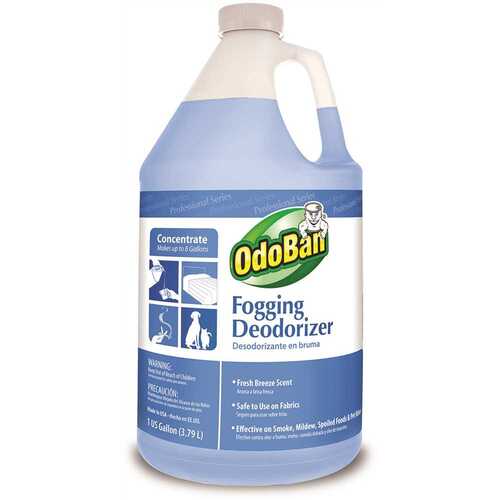 OdoBan 970262-G 1 Gal. Fresh Breeze Fogging Deodorizer Odor Eliminator Concentrate