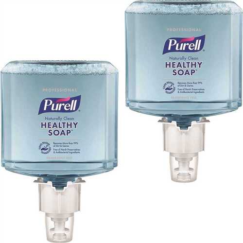 PURELL 6470-02 Professional CRT HEALTHY SOAP Naturally Clean Foam, Fragrance Free, EcoLogo Certified, 1200 mL Foam Refill
