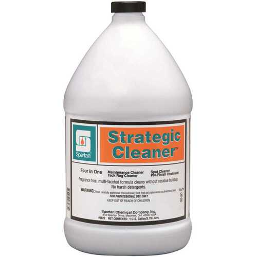 Spartan Chemical Co. 582204 Strategic Cleaner 1 Gallon Wood Floor Cleaner Light Green