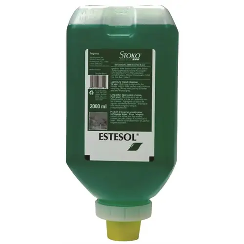 Evonik Stockhausen STO88331106 ESTESOL SOAP HAND SOFTBOTTLE 2000ML Green