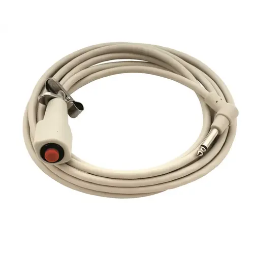 Anacom General E1266-10RB MOMENTARY CALL CORD ASSY 10 FT. WHITE