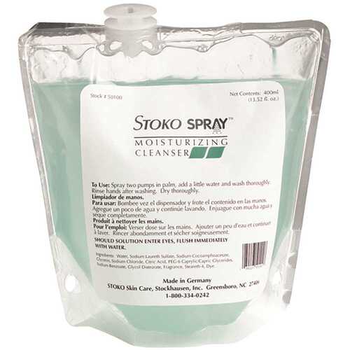 Deb PN55010012 400 ml Cartridge Stoko Spray Moisturizing Soap