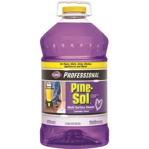 Pine-Sol 60140 Professional Multi-Surface Cleaner Lavender Clean - pack of 3