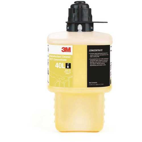 3M 40L RCT 40L Disinfectant Cleaner Concentrate Liquid 2 L Bottle