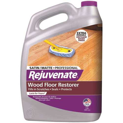 Rejuvenate 128 Oz. Professional Satin Finish Wood Floor Restorer - pack of 2