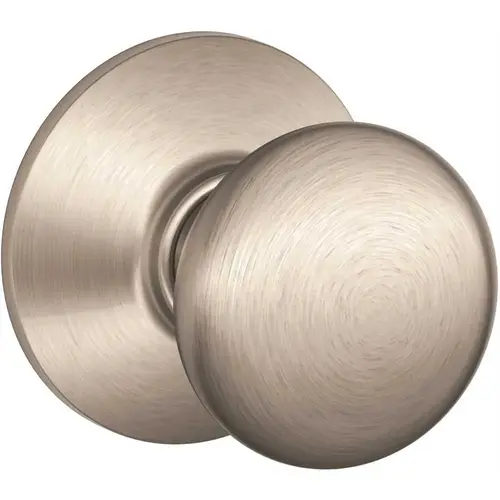 Plymouth Passage Knob, Satin Nickel