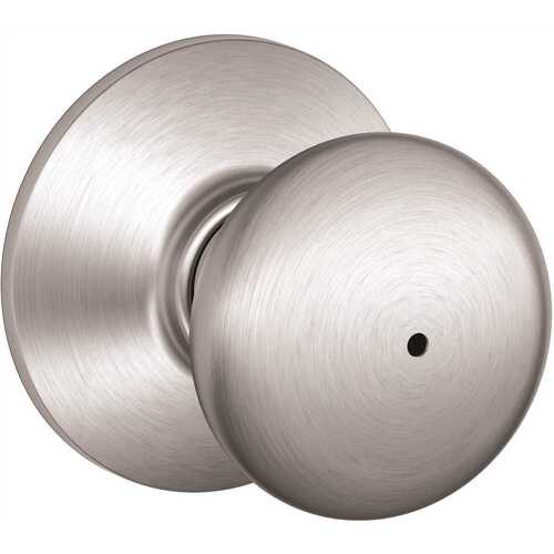 Plymouth Privacy Knob, Satin Chrome