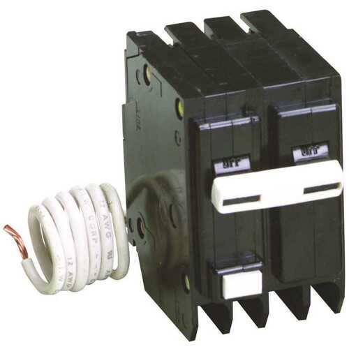 Eaton GFTCB220 Circuit Breaker, GFCI, Type GFTCB, 20 A, 2 -Pole, 120/ ...