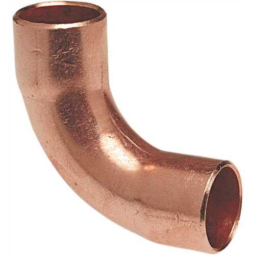 7/8" OD 90 ACR Copper Elbow CxC Long Radius