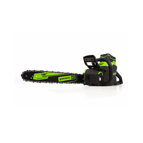 GREENWORKS 2019902 Pro Series Chainsaw, Battery Included, 4 Ah, 80 V, Lithium-Ion, 32 in Cutting Capacity, 18 in L Bar