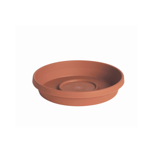 Saucer, Plastic, Terra Cotta, 10-14 In. Planters