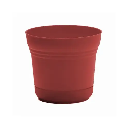 Saturn SP0512 Planter, 4-1/2 in W, Polypropylene, Union Red