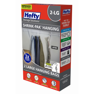 Hefty Shrink-Pak Clear Vacuum Cube Storage Bags