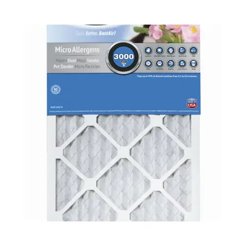 14x25 x 1 In. MERV 13 Furnace Filter, 90 Days