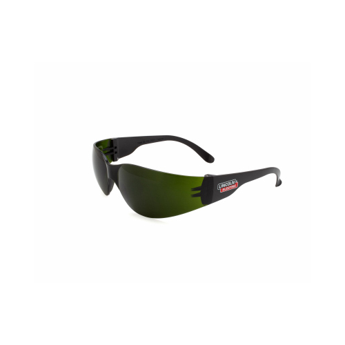 Protective Safety Glasses, Black Frame, IR Shade 5 Lens