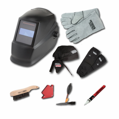 Lincoln Electric KH977 8-Pc. Welding Helmet & Accessories Kit