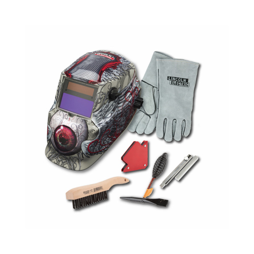 Bloodshot Eyeball Welding Helmet & Accessories Kit