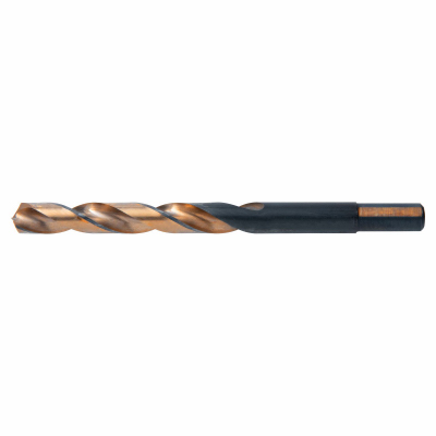 IRWIN INDUSTRIAL TOOL CO 73626 Drill Bit Turbomax 13/32" X 5-1/4" L High Speed Steel Straight Shank Black/Gold Oxide