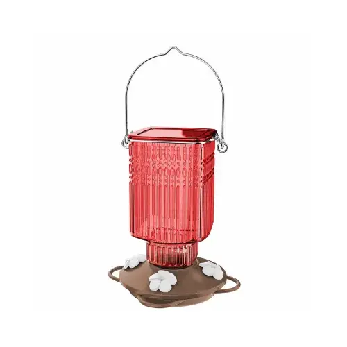 Nature's Way ANTGHF12 22OZ Ant GLS HB Feeder Red