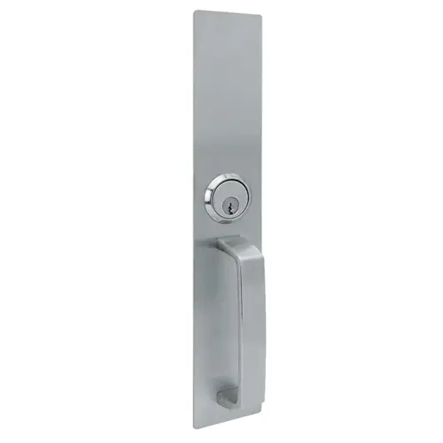 NIGHT LATCH PULL WITH CYLINDER Oil Rubbed Bronze