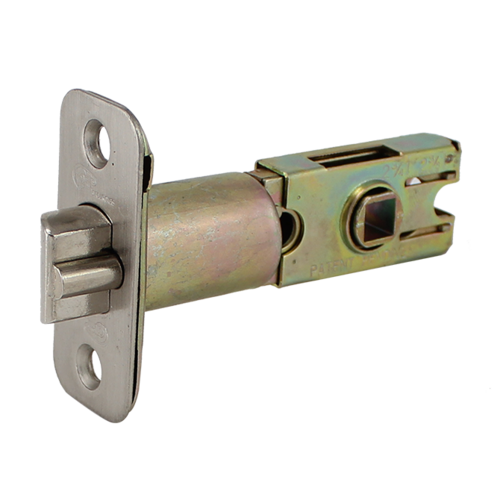 ADJUSTABLE DEAD LATCH 2 3/8" O Satin nickel