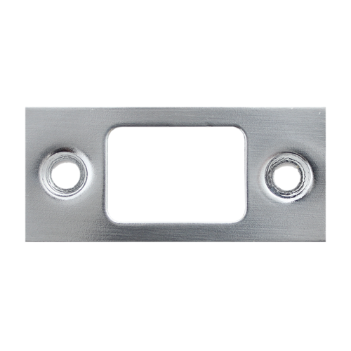 Cal Royal DBS1214SC US26D RES DEADBOLT STRIKE, SQUARE CO Satin chromium plated