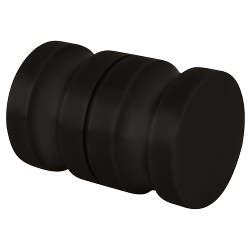 Oil Rubbed Bronze Euro Style Back-to-Back Shower Door Knobs