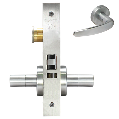 SECTIONAL CLASSROOM LOCK MORT Bright brass