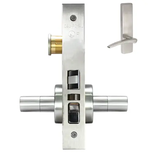 ESCUTCHEON PRIVACY MORT LOCK Satin brass