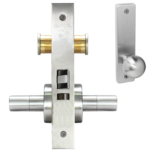 ESCUTCHEON PRIVACY MORT LOCK Bright chromium plated