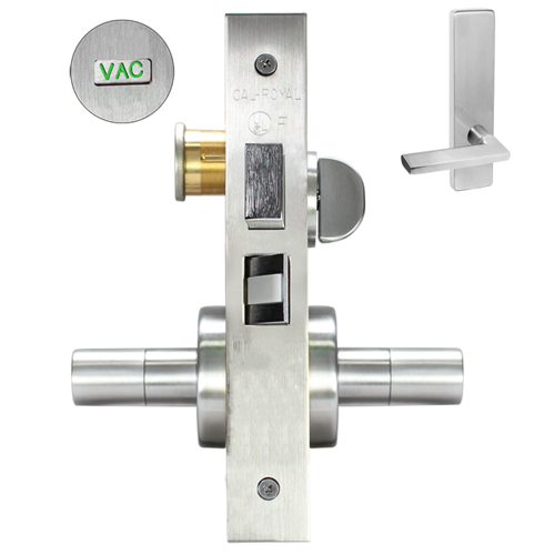 ESCUTCHEON KEYED PRIVACY WITH Bright chromium plated