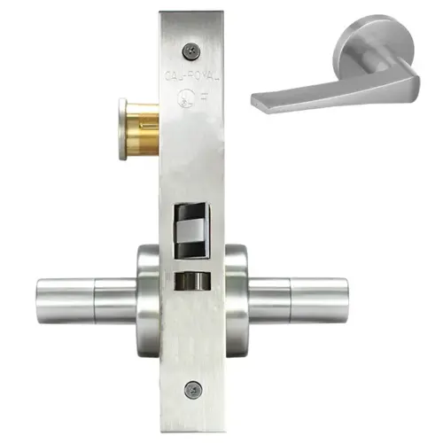 SECTIONAL STOREROOM MORT LOCK Bright brass