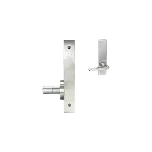 ESCUTCHEON SINGLE FIXED DUMMY Satin chromium plated