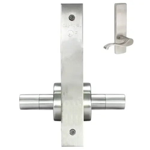 ESCUTCHEON DOUBLE FIXED DUMMY Bright chromium plated