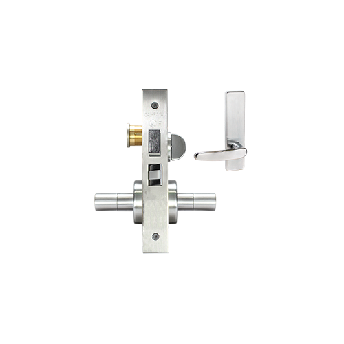 ESCUTCHEON CORRIDOR MORT LOCK Bright brass