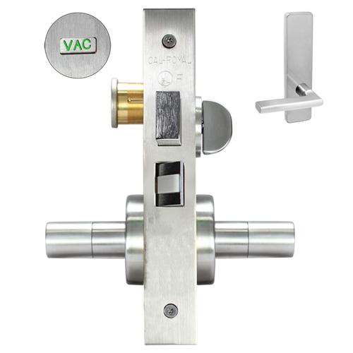 ESCUTCHEON KEYED PRIVACY WITH Satin chromium plated