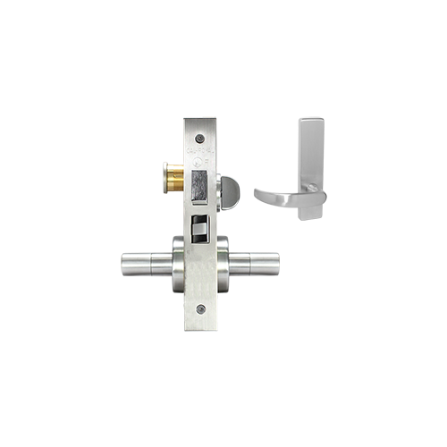 ESCUTCHEON CORRIDOR MORT LOCK Bright brass