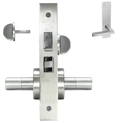 ESCUTCHEON PRIVACY MORT LOCK Satin brass