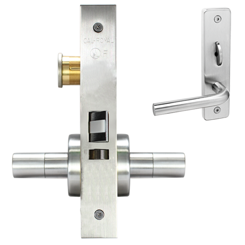 ESCUTCHEON CLASSROOM LOCK MOR Bright chromium plated