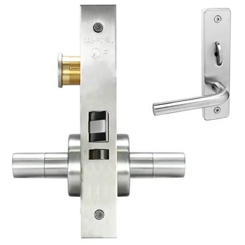 ESCUTCHEON CLASSROOM LOCK MOR Satin brass