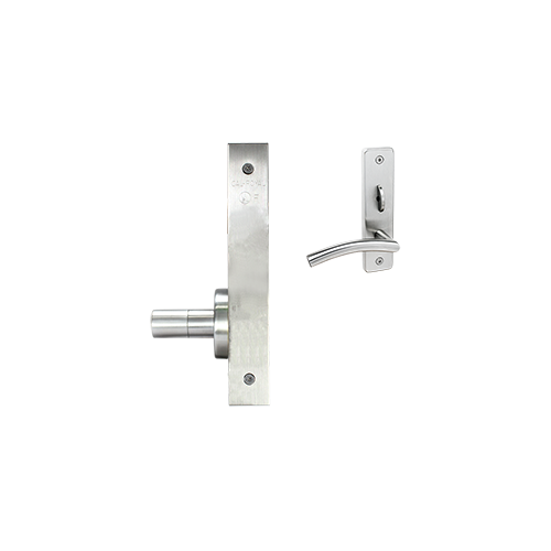 ESCUTCHEON SINGLE FIXED DUMMY Satin brass