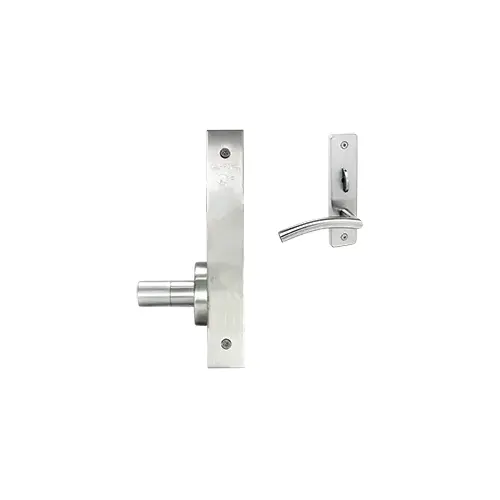 ESCUTCHEON SINGLE FIXED DUMMY Satin chromium plated