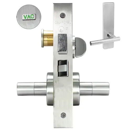 ESCUTCHEON KEYED PRIVACY WITH Bright chromium plated