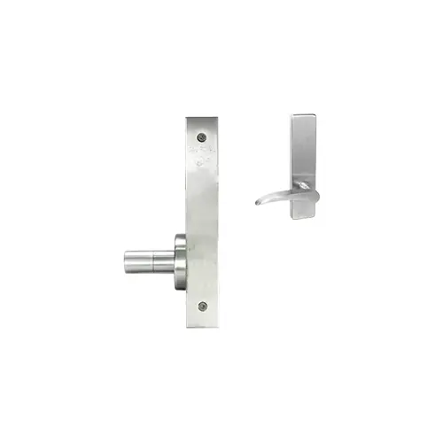 ESCUTCHEON SINGLE FIXED DUMMY Satin brass